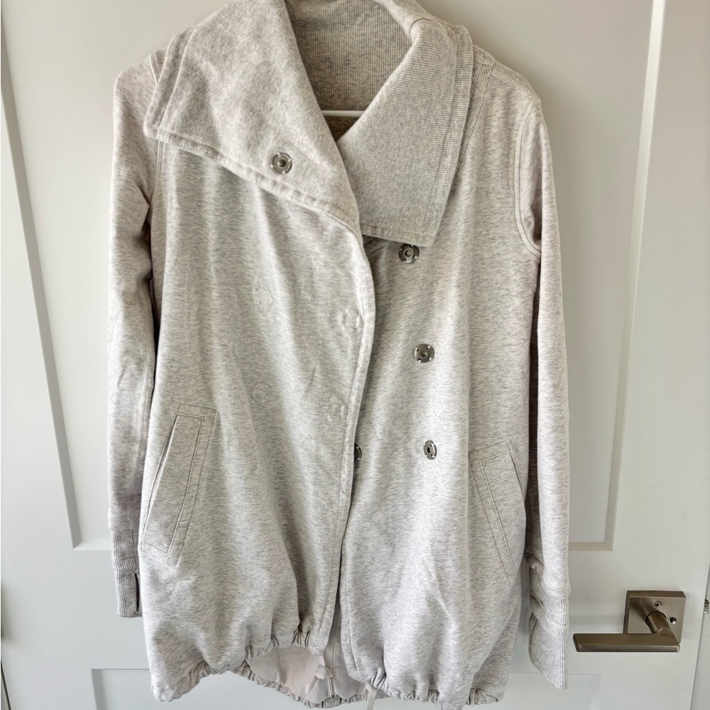Lululemon Heathered Gray Jacket